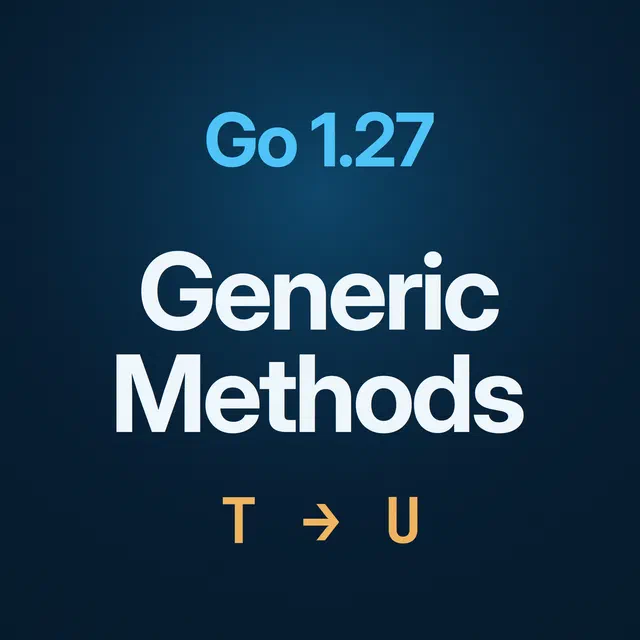Generaic Methods in Go 1.27
